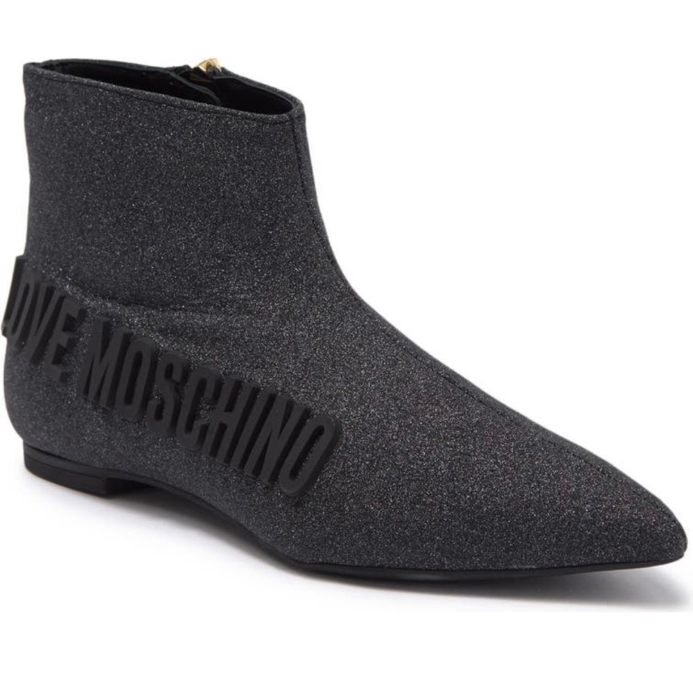 LOVE MOSCHINO Glitter Nro Ankle Boot
